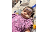 Brice in the hospital