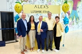 Jay and Liz Scott with John Simpkins, Dr. Stephen Hunger, and Ellen Tracy.
