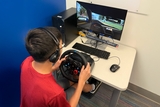 Teen using VDA