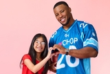 Uniting for our new I ❤ CHOP event! - Saquon Barkley with patient