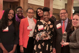 HR awards Group of people after receiving awards