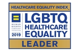 LGBTQ Healthcare Equality Leader badge LGBTQ Healthcare Equality Leader badge