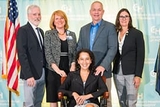 Yael Mossé, MD and CHOP leadership Yael Mossé, MD and CHOP leadership