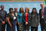 Members of Community Asthma Prevention Program with Madeline Bell Members of Community Asthma Prevention Program with Madeline Bell
