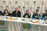 Volunteers taking phone calls at the WOGL Radiothon event Volunteers taking phone calls at the WOGL Radiothon event