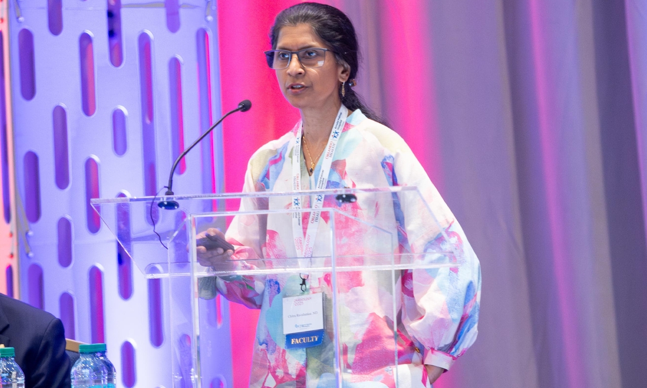 Chitra Ravishankar, MD, attending physician at CHOP’s Cardiac Center, was honored with the 2025 Cardiac Center Tribute Award.