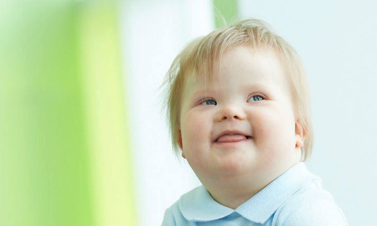 Aidan smiling