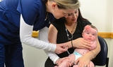 Older Infant Back-to-chest Position