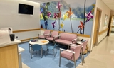 This image shows waiting room sitting area.