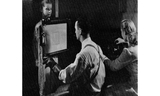 Child getting X-Ray in 1930s.