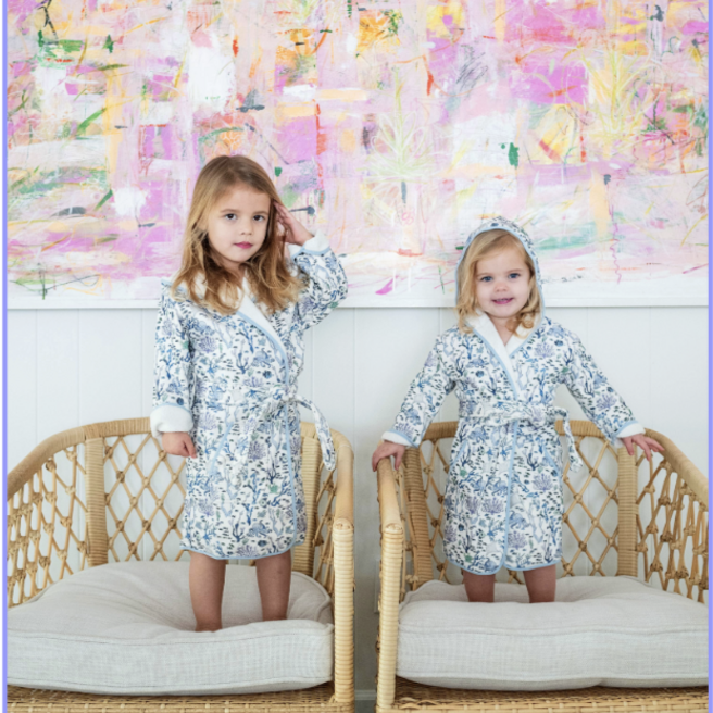 two children modelling Timo & Violet products