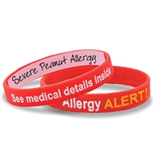 allergy alert bracelet