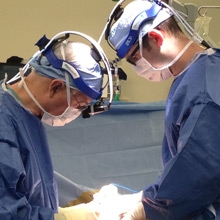 two doctors in surgery