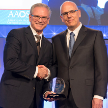 Dr. Spiegel honored for 20 years of charitable work