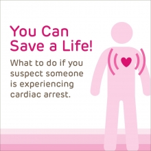 Automated External Defibrillator CPR Infographic