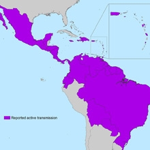 Zika Virus Map