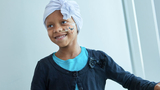 girl in hospital
