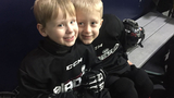 boys sled hockey