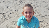 Nora on the beach