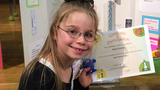 Bella at Science Fair