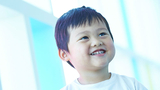 Boy smiling