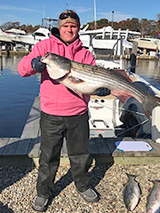 John holding up a fish