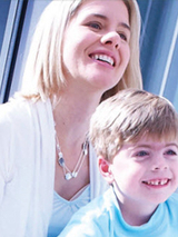 connor and his mom
