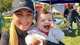 Brooklyn and her mom