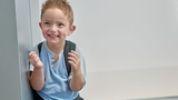 boy smiling at camera