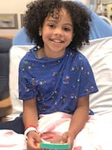 Princess getting treatment at CHOP