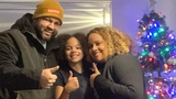 Princess with her parents