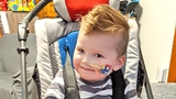Jaxson smiling