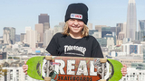 Nate and his skateboard