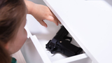 Tips for Gun Safety little girl reaching for gun in drawer