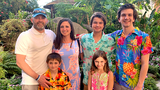 Joey and his family on vacation