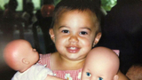 Kayla with two baby dolls