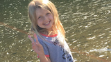 Kenzie outside in the summer