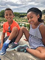 Johanna and her brother, Stone