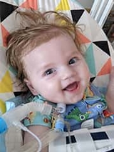 Leah smiling