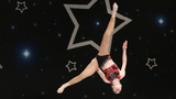 female hospital patient at dance competition