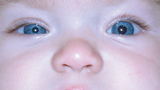 child's eyes