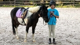 Effie with her horse
