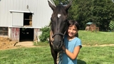 Effie with her horse