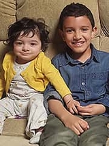 Liyana with her brother