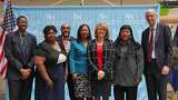 Members of Community Asthma Prevention Program with Madeline Bell Members of Community Asthma Prevention Program with Madeline Bell