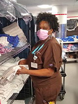 Environmental Services staff in PPE