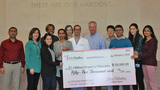 Group photo with check Group photo with check