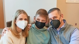 Liam and his parents