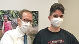 Shane with Dr. Cahill