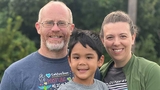 Brachial Plexus Injury: Cai Li’s Story - Cai Li with his parents